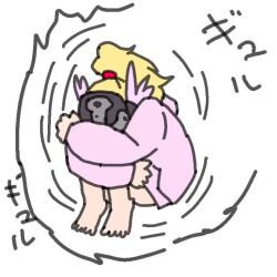 angel angel_girl angewomon animated digimon digimon_(creature) gerusyu head_wings long_hair mask rolling tagme video wings