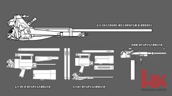 adobe_illustrator_(medium) advanced_combat_rifle_(military_program) advanced_individual_weapon_system_(military_program) advanced_infantry_weapon_system_(military_program) assault_rifle association_for_caseless_rifle_systems blueprint_(medium) bullpup carbine caseless_ammunition_rifle_system_(military_program) caseless_firearm diagram disassembly english_text gesellschaft_fur_hulsenlose_gewehrsysteme gun h&amp;k_acr h&amp;k_g11 h&amp;k_g11k2 h&amp;k_nbw handgun heckler_&amp;_koch high-capacity_magazine highres horizontal_magazine magazine_(weapon) no_humans original pdw-caliber_pistol personal_defense_weapon pistol richard_long rifle weapon weapon_focus weapon_name weapon_profile