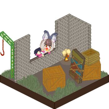 Rule 34 | animal costume, animal ears, brown eyes, brown hair, brown long-eared bat (kemono friends), daisantw, highres, kemono friends, kemono friends v project, long hair, multicolored hair, virtual youtuber