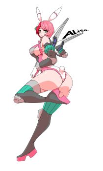 1girl absurdres alisa_boskonovich ass breasts escape1111 highres large_breasts namco solo tekken tekken_7 tekken_8 tekken_blood_vengeance tekken_tag_tournament_2