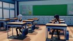 1boy 3d 4girls aged_down akatsuki_(kancolle) animated audible_music blonde_hair blue_eyes blush board_eraser bouncing_breasts breasts chair chalkboard classroom completely_nude constricted_pupils cooperative_fellatio cornfed cum cum_in_pussy cum_on_body cumdrip dancing desk doggystyle ejaculation erection facial fellatio flat_chest full_body girl_on_top green_hair grey_hair hair_ornament hand_on_another&#039;s_head handjob hatsune_miku hibiki_(kancolle) kantai_collection large_breasts lifting_person loli long_hair long_twintails lying mask mikumikudance_(medium) multiple_girls nipples nude nun on_back on_desk on_floor on_table oral penis purple_eyes purple_hair pussy rolling_eyes school_chair school_desk school_uniform sex sex_ed sex_from_behind sitting small_breasts sound table tagme teamwork_(sexual) thighhighs twintails v v_over_eye vaginal video vocaloid