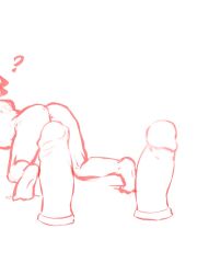 ! 1girl ? all_fours animated anus armpits ass barefoot cleft_of_venus closed_mouth collarbone completely_nude dildo drooling fang feet female_focus from_behind full_body grin groin hand_on_own_knee heart heart-shaped_pupils highres holding holding_sex_toy japanese_text kneeling kurotsuki_(luowei99) legs_apart loli monochrome motion_blur multiple_views navel nude one_eye_closed open_mouth original pussy pussy_juice pussy_juice_drip pussy_juice_trail reaching reaching_towards_viewer running sex_toy short_hair shoulder_blades sketch slideshow_animation smile sparkle squatting standing sweat symbol-shaped_pupils teeth toes tongue tongue_out v very_short_hair video webp-to-png_conversion