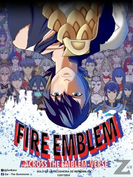 absurdres alfred_(fire_emblem) alm_(fire_emblem) artist_request black_hair blonde_hair blue_eyes blue_hair breasts brown_hair caeda_(fire_emblem) celica_(fire_emblem) chrom_(fire_emblem) edelgard_von_hresvelg eirika_(fire_emblem) ephraim_(fire_emblem) father_and_daughter female_alear_(fire_emblem) female_byleth_(awakened)_(fire_emblem) female_byleth_(enlightened_one)_(fire_emblem) female_byleth_(fire_emblem) female_corrin_(fire_emblem) fire_emblem fire_emblem:_mystery_of_the_emblem fire_emblem:_radiant_dawn fire_emblem:_the_binding_blade fire_emblem:_the_sacred_stones fire_emblem:_three_houses fire_emblem_echoes:_shadows_of_valentia fire_emblem_engage fire_emblem_heroes highres ike_(fire_emblem) long_hair looking_at_viewer lucina_(fire_emblem) lyn_(fire_emblem) male_alear_(fire_emblem) male_robin_(fire_emblem) marth_(fire_emblem) marvel mask medium_breasts micaiah_(fire_emblem) multicolored_hair multiple_boys multiple_girls nintendo red_eyes red_hair rhea_(fire_emblem) ribbon roy_(fire_emblem) short_hair sigurd_(fire_emblem) spider-man:_across_the_spider-verse spider-man_(series) spider-verse veronica_(fire_emblem) white_hair xander_(fire_emblem)