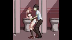 anal animated anus arms_up ass bent_over bestiality bouncing_breasts breasts bug censored classroom clothes_pull cum cum_in_pussy cum_on_body cum_overflow cum_pool cumdrip doggystyle fellatio full_body group_sex hetero long_hair lying medium_breasts monster mouse nude on_back oral penis pixel_art plant pussy rape ribbon school_uniform sex sex_from_behind sound spider spitroast spread_legs stomach_bulge syahata&#039;s_bad_day tagme thighhighs toilet vaginal venus_flytrap video white_hair zombie