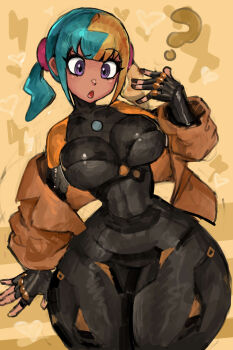 1girl alternate_costume breasts canari_(pokemon) emma_(pokemon)_(cosplay) emma_frost large_breasts pokemon pokemon_legends:_z-a saiykik solo