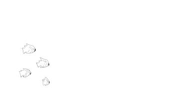 1girl air_bubble animated animated_gif blowing_bubbles breasts bubble fish medium_breasts navel powerofsin submerged swimming swimsuit underwater