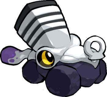 commentary_request full_body kawaanago lowres nintendo no_humans pokemon pokemon_(creature) pokemon_focus solo transparent_background varoom