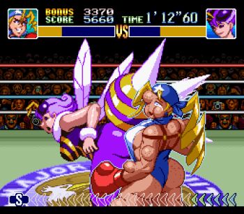 Rule 34 | antennae, ass, bandana, blonde hair, body freckles, bodysuit, boxing gloves, boxing ring, bruise, capcom, company connection, crossover, darkstalkers, english text, freckles, gameplay mechanics, highres, huge ass, injury, justice gakuen, leotard, monster girl, muscular, muscular female, nakamanga, nakamangahikari, pixel art, purple hair, q-bee, revealing clothes, skin tight, stinger, super punch-out!!, tears, thong leotard, tiffany lords, wings, wristband