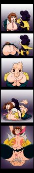 1boy 1girl :o absurdres ahegao all_fours anal anus ass boku_no_hero_academia breast_press breasts brown_eyes brown_hair bulge clothed_sex cum cum_in_ass doggystyle erection grabbing_another&#039;s_breast grabbing_from_behind groping heart highres huge_ass huge_breasts huge_penis huge_testicles male_pubic_hair medium_hair mineta_minoru narszodh7 netorare nipples open_mouth panties penis pink_panties pubic_hair pussy school_uniform sex sex_from_behind size_difference smile string string_panties superhero_costume surprised testicles tongue tongue_out underwear uraraka_ochako veins veiny_penis veiny_testicles