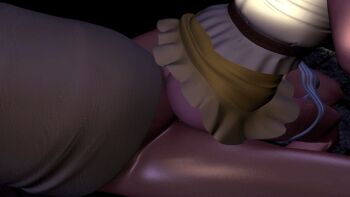 Rule 34 | 3d, animated, animated gif, ass, censored, fat, fat man, girl on top, grinding, monsters of the sea, monsters of the sea 1, penis, reverse cowgirl position, sex, skirt, straddling, yoshino momiji
