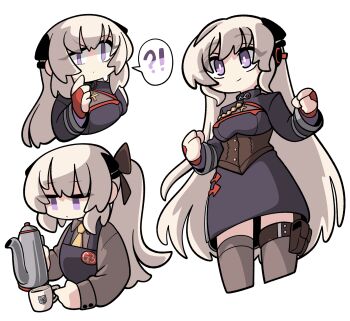 absurdres armedrabbit coffee_mug coffee_pot cup g3_(girls'_frontline) girls'_frontline highres mug