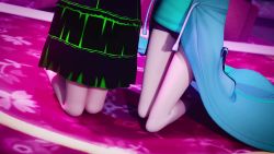 2boys 2girls 3d ahoge amamiya_ren amateurthrowaway animated arm_grab ass ayyteethreedee barefoot bed bed_sheet blue_eyes blue_hair blue_nails bottomless bouncing_breasts bouncing_testicles breasts brown_eyes brown_hair cleft_of_venus clothed_sex clothes female_pubic_hair fingernails fist_bump girl_on_top glasses hetero highres holding_hands indoors interlocked_fingers kneeling large_penis legs long_hair looking_back lying medium_hair multiple_boys multiple_girls music nail_polish on_bed penis persona persona_3 persona_5 pillow pubic_hair pussy sakura_futaba sex sex_from_behind short_hair small_breasts soles sound testicles thigh_grab thighs toes uncensored vaginal video yamagishi_fuuka yuuki_makoto_(persona_3)