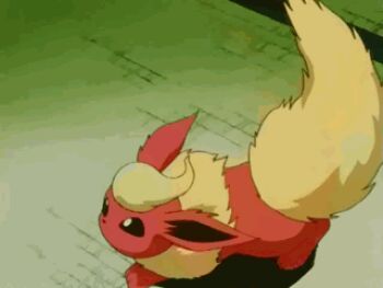 animal_ears animated animated_gif anime_screenshot black_sclera colored_sclera flareon from_above gen_1_pokemon looping_animation lowres neck_fur nintendo no_humans pokemon pokemon_(anime) pokemon_(classic_anime) pokemon_(creature) pokemon_focus red_fur running shadow solo two-tone_fur yellow_fur