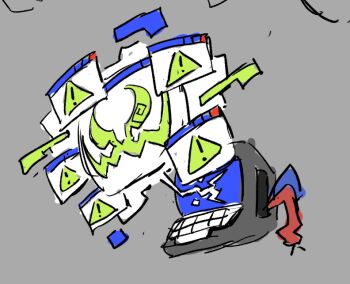 computer evil_smile fakemon gen_4_pokemon ghost monitor nintendo pokemon pokemon_(creature) smile spiritomb