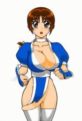 10s 1futa 60fps animated areola_slip arm_guards armor blue_tunic blush bouncing bouncing_breasts bouncing_penis braid braided_ponytail breasts breathing_(animated) brown_eyes brown_hair cleavage collar collarbone covered_erect_nipples cowboy_shot dainapp dead_or_alive flaccid foreskin futanari hair_over_eyes interpolated kasumi_(doa) kuma_(rusty_cage) large_breasts long_hair looking_at_viewer looping_animation lowres matching_hair/eyes motion_blur nipples no_panties open_mouth panties pelvic_curtain penis ponytail puffy_sleeves resized running short_sleeves simple_background solo staring tecmo thighhighs third-party_edit tunic underwear upscaled video white_background white_collar white_panties white_thighhighs white_trim