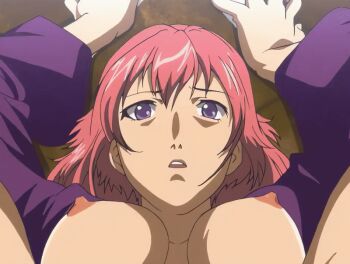 00s 1futa 1girl 2005 anal animated animated_gif anime_screenshot ass bible_black bible_black_new_testament bottomless breasts collarbone futa_with_female futanari huge_ass imari_kurumi large_breasts large_penis lying mature_female mind_control monk nipples open_clothes open_mouth penis pubic_hair purple_eyes red_hair robe shin_bible_black short_hair skirt tagme takashiro_hiroko yuri