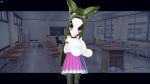 3d abomination animated artificial_academy_2 game_over green_hair highres skirt tagme video what