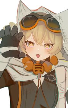1girl alternate_costume commentary_request genshin_impact glasses highres jahoda_(genshin_impact) jahoda_(master_of_qi)_(genshin_impact) paw_pose star_(symbol) tagme usa1544