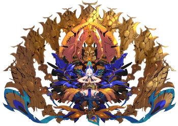 Rule 34 | 1girl, absurdres, artery gear, artery gear: fusion, bare arms, bare legs, bare shoulders, breasts, clothing cutout, commentary request, extra arms, grey hair, hair ornament, highres, huge breasts, long hair, mecha musume, mechanical arms, mechanical legs, mechanical wings, no panties, pavonis (artery gear), purple eyes, rigging, underboob cutout, very long hair, wing hair ornament, wings, zhu fun