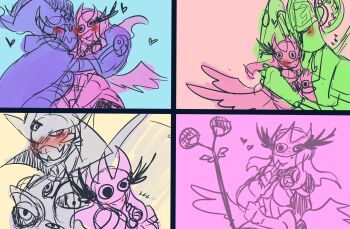 Rule 34 | appmon, beautymon, biomon, charismon, digimon, digimon universe: appli monsters, fakemon (appmon), highres, tagme