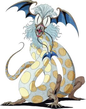 Rule 34 | 1boy, absurdres, artist name, beetlejuice, betelgeuse (beetlejuice), betelgeuse (megami tensei), demon, demon (megami tensei), dots, fingernails, full body, grey hair, head wings, highres, jewelry, kazuma kaneko, male focus, marker (medium), necklace, official art, open mouth, retro artstyle, scan, sharp fingernails, sharp teeth, shin megami tensei, shin megami tensei ii, signature, simple background, slit pupils, solo, teeth, third-party source, traditional media, transparent background, very big eyes, wings