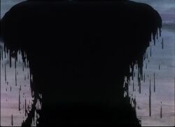 1970s_(style) 70s animated attack black_sclera building colored_sclera creature creepy death giant kanashimi_no_belladonna long_hair official_art oldschool open_mouth painting_(medium) peril personification retro_artstyle scan simple_background sky studio_mushi tagme town traditional_media upper_body very_long_hair video virus watercolor_(medium)