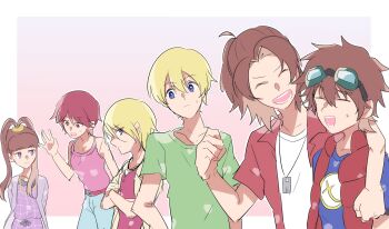 Rule 34 | amano nene (digimon xros wars), aonuma kiriha, daimon masaru (digimon savers), digimon, digimon savers, digimon xros wars, fujieda yoshino, highres, kudou taiki, tagme, thoma h. norstein