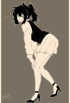 ... 1girl artist_request non-web_source renee_graves solo source_request the_coffin_of_andy_and_leyley