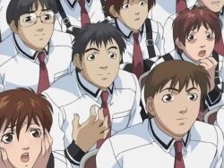 00s 2002 6+boys 6+girls all_fours animated anus aqua_hair aroused ass ass_shake bare_shoulders bible_black bible_black_gaiden black_thighhighs blue_hair blush bottomless bouncing_breasts bow bowtie bra breasts bright_background brown_hair closed_eyes collarbone colorful_background cover_mouth cum cumming_hard drooling embarrassed english_text exhibitionism female_focus female_masturbation female_pubic_hair fingering glasses grabbing_own_breast green_eyes green_hair grin groping groping_breast hairband happy kozono_nami large_breasts legs_apart long_hair lowres masturbation microphone mind_break mind_control mochida_junko morita_rie multiple_boys multiple_girls necktie nipples nude open_bra open_mouth panties panty_pull pervert pink_bra pink_panties podium ponytail pubic_hair public_indecency purple_eyes purple_hair pussy pussy_juice pussy_juice_drip red_hair red_skirt removing_bra removing_glasses saliva saliva_trail school school_assembly school_hall school_uniform shido_saki shirt shirts short_hair sitting skirt smile smirk sound spread_legs surprised suspenders sweat tagme takashiro_hiroko teacher_and_student teachers thighhighs twintails twitching uncensored underwear undressing unworn_clothes vaginal video watch white_shirt wide_hips yellow_eyes