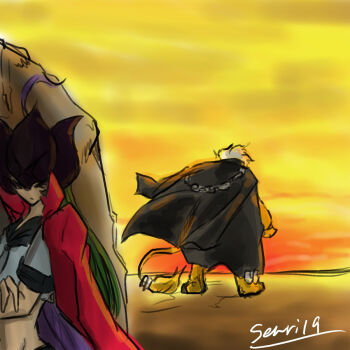 Rule 34 | bancholeomon, bancholilimon, banchou, delinquent, digimon, digimon (creature), fairy, flower, monster girl, petals, plant girl