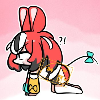 1girl animal_ears black_hair golden_spiral hakos_baelz hakos_baelz_(1st_costume) hololive hololive_english mouse_ears mouse_girl mouse_tail multicolored_hair red_hair skirt tail tensutensu twintails virtual_youtuber white_hair