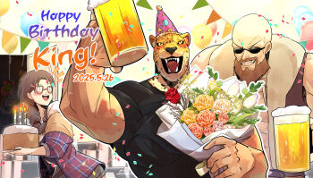 absurdres armor_king craig_marduk happy_birthday highres julia_chang king_(tekken) tekken tekken_7