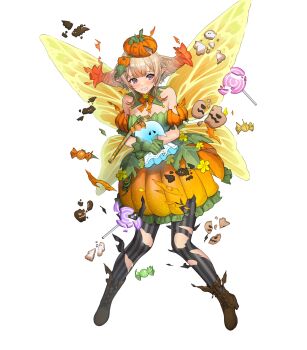 1girl fire_emblem fire_emblem_heroes highres nintendo non-web_source official_alternate_costume official_art peony_(fire_emblem) peony_(fruitful_dream)_(fire_emblem) peony_(halloween)_(fire_emblem) solo