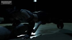 1girl 3d animated bestiality black_hair exercising fellatio final_fantasy final_fantasy_vii final_fantasy_vii_remake fingerless_gloves gloves night on_floor oral push-ups red_xiii sinlesscelery square_enix tagme tifa_lockhart video