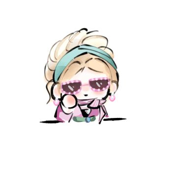 Rule 34 | 1girl, belt, black shirt, blonde hair, bored, bow, bow choker, bowtie, chibi, chinese commentary, choker, closed mouth, commentary request, cropped torso, earrings, fengmi youzi hua, glasses, green belt, green headband, hair bun, hand on own cheek, hand on own face, headband, highres, infinity nikki, jacket, jewelry, layered sleeves, light blush, long sleeves, nikki (series), opaque glasses, pink-framed eyewear, pink bow, pink bowtie, pink choker, pink jacket, shirt, simple background, single hair bun, solo, sphere earrings, striped bow, striped bowtie, striped choker, striped clothes, sunglasses, the perfectionist (infinity nikki), triangular eyewear, updo, white background