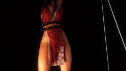 1girl 3d absurdres animated ass ass_shake bouncing_breasts breasts breasts_out c&amp;g-studio cleavage dress fatal_fury highres legs light_rays looking_at_viewer video ninja panties pole pole_dancing ponytail red_panties shiranui_mai snk snk_heroines:_tag_team_frenzy solo tagme the_king_of_fighters thighs underwear virt-a-mate wardrobe_malfunction video