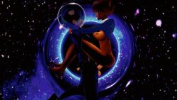1boy 1girl 3d ahanubis animated ass barefoot bodysuit boots breasts clothed_male_nude_female functionally_nude helmet hetero highres koikatsu_(medium) large_breasts nipples nude penis sailor_collar sex short_hair space_helmet tagme testicles unzipped_bodysuit vaginal video zero_gravity