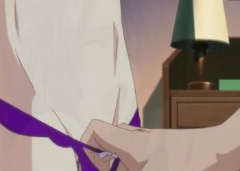 animated animated_gif aniyome_wa_ijippari blue_pubic_hair colored_pubic_hair katsuragi_mai pubic_hair pussy pussy_juice