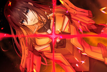 1boy armor black_hair chinese_commentary closed_mouth commentary_request cyacyacyacyaki eyelashes glowing hair_between_eyes highres long_hair looking_at_viewer male_focus n_(xenoblade) solo standing xenoblade_chronicles_(series) xenoblade_chronicles_3