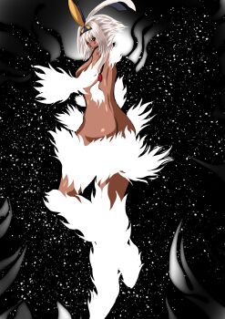 1girl anubis_(mythology) ass breasts bug butt_crack fate/grand_order fate_(series) fly from_behind from_side highres huge_ass insect large_breasts long_legs looking_down nitocris_(fate) nitocris_alter_(fate) nitocris_alter_(first_ascension)_(fate) nitocris_alter_(second_ascension)_(fate) nitocris_alter_(third_ascension)_(fate) possessed possession thick_thighs thighs wamiv14