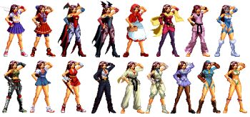 asamiya_athena b.b._hood b.b._hood_(cosplay) bermudez560 cammy_white cammy_white_(cosplay) capcom cosplay cosplay_request crimson_viper crimson_viper_(cosplay) darkstalkers elena_(street_fighter) elena_(street_fighter)_(cosplay) hair_ornament head_wings ibuki_(street_fighter) ibuki_(street_fighter)_(cosplay) idol ingrid_(capcom) ingrid_(capcom)_(cosplay) justice_gakuen kanzuki_karin kanzuki_karin_(cosplay) kasugano_sakura kasugano_sakura_(cosplay) kazama_akira kazama_akira_(cosplay) lilith_(darkstalkers) lilith_(darkstalkers)_(cosplay) morrigan_aensland morrigan_aensland_(cosplay) pixel_art psycho_soldier purple_hair rainbow_mika rainbow_mika_(cosplay) rose_(street_fighter) rose_(street_fighter)_(cosplay) snk sprite star_(symbol) star_hair_ornament street_fighter street_fighter_iv_(series) the_king_of_fighters wings
