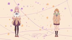 6+girls :d akai_haato alternate_costume animal animated armband audible_music audible_speech bag bandaid bandaid_on_face bird black_nails black_pantyhose black_skirt black_socks blanket blue_bow blue_bowtie blue_eyes blue_hair blue_jacket blush borrowed_design bow bowtie box brown_cardigan buttons cardigan cardigan_around_waist chicken_(food) closed_eyes closed_mouth clothes_around_waist collared_shirt colored_inner_hair cooking_pot cup death-sensei_(mori_calliope) disposable_cup dog dress_shirt ear_piercing enma-chan eye_contact facing_away facing_viewer food from_behind gawr_gura glasses glomp green_hair hair_ornament halo heart-shaped_box hectopascal highres holding holding_animal holding_box holding_cup holding_dog holding_food holding_paper holding_spoon hololive hololive_english holomyth hug jacket japanese_audio jawli jenma-chan leaning_on_person letterboxed light_brown_background long_hair long_sleeves looking_at_another mori_calliope multicolored_hair multiple_girls music_video nail_polish ninomae_ina&#039;nis one_eye_closed open_clothes open_jacket open_mouth orange_hair orange_halo own_hands_together pantyhose paper parody piercing pink_eyes pink_hair pink_jacket pleated_skirt popcorn profile purple_eyes purple_hair purple_sweater red_armband rotoscoping school_uniform shared_blanket shirt shoes short_hair short_sleeves skirt skull smile socks sound spoon standing string string_of_fate string_phone sweater takanashi_kiara teeth tentacle_hair traditional_halo under_covers upper_teeth_only uwabaki video virtual_youtuber watson_amelia white_hair white_shirt yagate_kimi_ni_naru yellow_bird yellow_sweater yuri