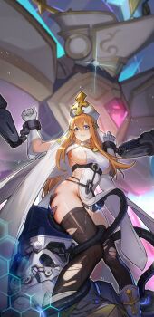 1girl ass breasts daraku_gear game_cg highres large_breasts machine mechanical_tentacles nipples nun nutaku pussy sex sideboob tentacle_sex tentacles uncensored