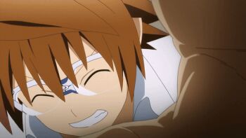 10s 1boy 1girl accidental_pervert animated animated_gif between_legs black_hair breasts brown_eyes brown_hair cameltoe completely_nude convenient_censoring eye_reflection glasses kotegawa_yui legs long_hair looking_at_another looking_at_pussy m_legs medium_breasts navel nipples nude panties partially_visible_vulva pleated_skirt pussy pussy_peek reflection school_uniform screencap shirt skirt spread_legs spread_pussy spread_pussy_under_clothes to_love-ru to_love-ru_darkness underwear upskirt view_between_legs white_panties white_shirt x-ray x-ray_glasses x-ray_vision yellow_eyes yuuki_rito