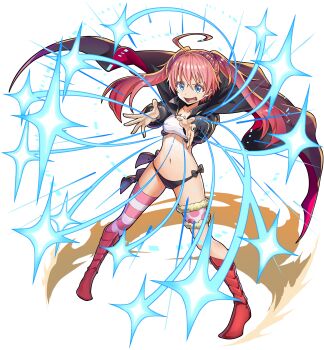 1girl absurdres highres milim_nava official_art pink_hair smile source_request tagme tensei_shitara_slime_datta_ken