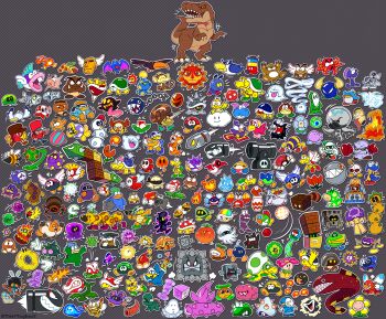 ?_block absurdres angry_sun annotated ant_trooper armad_(mario) astro-lanceur baboom_(mario) baby_cheep bandit_(mario) banzai_bill barney_bubble beanie beezo biddybud bill_blaster blindfold_boo block_(mario) blockhopper blokkablok blooper_(mario) blue_electro-koopa blue_hat blue_robe blurp bob-omb bomb bomb_boo bony_beetle boo_(mario) boomerang_bro bug bullet_biff bullet_bill burrbo buster_beetle butterfly buzzy_beetle captain_toad:_treasure_tracker chain chain_chomp char_urban_stingby_larva character_request check_character checkered_background cheep_cheep cheep_chomp chicken_(super_mario_land) clenched_hands clenched_teeth cloud cobrat coin_coffer commentary copyright_request cosmic_clone crab crazee_dayzee donkey_kong_(1981_game) donkey_kong_(series) draglet dry_bones eggplant_man english_commentary explosive fake_block_(mario) fighter_fly fire_(donkey_kong) fire_nipper_plant fireball fireball_(donkey_kong) fish fish_bone_(mario) fizzlit flaptor freezie fuse fuzzy_(mario) galoomba ghost goomba goombrat goombud gotchawrench grey_background hammer hammer_bro hat highres holding holding_boomerang holding_hammer holding_wand hoopster_(mario) hoppycat hot_foot_(mario) insect kab-omb kamikaze_koopa koopa_paratroopa koopa_troopa lakitu lakitu's_cloud larva lava_bubble lava_lotus lil_sparky long_tongue magikoopa magmato mario_(series) mario_bros. mini_goomba mittens moneybag_(mario) monty_mole moofish new_super_mario_bros. ninji nintendo nipper_plant nipper_spore no_humans octoomba orange_hat orange_mittens orange_shoes outline panser_(mario) para-biddybud paragoomba phanto pidgit piranha_plant piranha_sprout propeller_piranha red_eyes rex_(super_mario_world) river_piranha_plant robe rocky_wrench roto-disc scuttle_bug seeker_bullet_bill sharp_teeth shellcreeper shoes shy_guy sidestepper skedaddler snailicorn snake snoodle snootle snooza_koopa snow_pokey snow_spike_(mario) spike_(mario) spike_top spikes spindrift_(mario) spiny spiny_cheep_cheep spiny_egg squid stingby stone_spike_(mario) stretch_(mario) stretch_(yoshi's_island) strollin'_stu super_mario_3d_land super_mario_3d_world super_mario_64 super_mario_bros._2 super_mario_bros._wonder super_mario_galaxy super_mario_galaxy_2 super_mario_land super_mario_maker_2 super_mario_odyssey super_mario_sunshine super_mario_world super_mario_world_2:_yoshi's_island swoop_(mario) t-rex_(mario) teeth thattugboat thwimp thwomp tongue tongue_out topmini trouter tweeter_(mario) twitter_username ukiki urban_stingby urchin_(mario) wallop_(mario) wand whimp_(mario) white_outline wiggler winding_key wrecking_crew wubba_(mario)