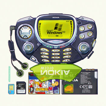 amy_rose battery chinese_commentary commentary controller earphones english_commentary english_text game_cartridge game_controller gamepad handheld_game_console highres iwse_zhang keypad knuckles_the_echidna microsoft_windows mixed-language_commentary no_humans nokia_(company) nokia_3310 nokia_n-gage object_focus phone sd_card simple_background sonic_(series) sonic_the_hedgehog sony still_life tails_(sonic) technology white_background windows_xp wire