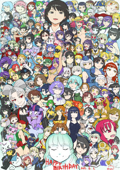 Rule 34 | 428, 428: fuusa sareta shibuya de, 6+girls, absurdres, adventure time, annotation request, aruruu, ass, backwards hat, banana, beret, black bow, black eyes, black hair, black rock shooter, black sailor collar, blonde hair, blood, blue eyes, blue gloves, blue hair, bow, brown eyes, brown hair, camilla (fire emblem), cammy white, canaan (character), canaan (series), celty sturluson, character request, closed eyes, copyright request, cowboy hat, crossover, danganronpa (series), dead master, devil survivor (series), devil survivor 2, dog, doraemon, doraemon: nobita to tetsujin heidan, dragon quest, dragon quest iv, durarara!!, elesa (pokemon), elizabeth (bioshock infinite), elizabeth (persona), english text, eye mask, fine (symphogear), fire emblem, fire emblem fates, flame princess, food, forehead jewel, fruit, fukawa toko, gekkan shoujo nozaki-kun, genocider shou, glasses, gloves, green eyes, green hair, grey hair, gun, hair over one eye, hair tubes, hairband, handgun, happy birthday, hat, hatsuse izuna, helmet, highres, holding, holding food, holding gun, holding weapon, inaba himeko, jojo no kimyou na bouken, kamen rider, kamen rider dcd, kanbaru suruga, kivala, kokoro connect, kuujou jolyne, light blue hair, lupin iii, manya (dq4), marley (pokemon), mask, mine fujiko, monogatari (series), motorcycle helmet, multicolored hair, multiple crossover, multiple girls, murasaki wakako, nintendo, no game no life, one eye closed, open mouth, pasties, persona, persona trinity soul, pokemon, pokemon bw2, pokemon dppt, pokemon platinum, princess unikitty, pug, purple bow, purple eyes, purple hair, rainy devil, red eyes, red hat, rozen maiden, sailor collar, samidare satsuki, sawashiro miyuki, sayonara zetsubou sensei, school uniform, sekiutsu maria tarou, senki zesshou symphogear, seo yuzuki, shingeki no bahamut, shingeki no bahamut: genesis, shinku, smile, stone ocean, street fighter, takanashi yomi, tegami bachi, the lego group, the lego movie, tongue, tongue out, top wo nerae! (series), top wo nerae 2!, twilight sparkle, utawarerumono, voice actor connection, voice actor tribute, wakako-zake, weapon, white bow, white hair, wyldstyle, yellow eyes, yellow hairband, yoshino chidori