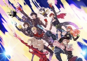 5boys 5girls :3 akechi_gorou amamiya_ren angry animal_ears aqua_gloves arm_belt arms_up ascot athletic_leotard belt biker_clothes bikesuit black_belt black_bodysuit black_cat black_choker black_coat black_corset black_feathers black_hair black_headwear black_jacket black_legwear black_leotard black_mask_(persona_5) black_ribbon black_scarf black_vest blonde_hair blouse blue_bodysuit blue_eyes blue_hair blue_jacket blue_track_suit blunt_bangs bodysuit boots braid breasts brown_hair cat cat_ears cat_tail cavalier_hat chain choker clawed_gauntlets cleavage clenched_hand clenched_hands coat coattails collar collared_coat collared_jacket collared_shirt corset cropped_jacket crown_braid curly_hair dark_blue_hair dress_shirt elbow_gloves everyone feathers flower flower_ornament fox_(persona_5) frilled_jacket frilled_sleeves frills from_side gauntlets gem glasses gloves green_gloves grey_shirt hair_between_eyes hair_ribbon hand_on_own_head hands_up happy hat hat_feather helmet high_collar high_ponytail highres hime_cut jacket kitagawa_yuusuke knee_up large_hat latex latex_bodysuit leg_up legs_apart leotard long_hair long_sleeves looking_up matching_hair/eyes morgana_(persona_5) multiple_boys multiple_girls niijima_makoto noir_(persona_5) okumura_haru open_mouth oracle_(persona_5) orange_hair outstretched_arm panther_(persona_5) pantyhose pantyhose_under_shorts persona persona_5 persona_5_the_royal personification pink_gloves pink_shirt ponytail puffy_shorts puffy_sleeves purple_gloves queen_(persona_5) reaching reaching_towards_viewer red_ascot red_bodysuit red_eyes red_footwear red_gloves red_hair red_tail ribbon rose sakamoto_ryuuji sakura_futaba scarf shiny_clothes shirt short_hair shorts shoulder_pads shoulder_spikes simple_background skull_(persona_5) smile spikes striped swept_bangs tail takamaki_anne teeth thigh_boots thighhighs torn_clothes torn_sleeves track_jacket track_suit trench_coat twintails two-tone_background utility_belt v_arms vest violet_(persona_5) watermark white_gloves wide_sleeves yellow_gloves yellow_scarf yoshizawa_kasumi yourfreakyneighbourh