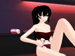 1boy 2girls 3d alcohol animated beer beer_can black_hair blonde_hair blue_eyes breasts budweiser can drink_can drinking fellatio female_masturbation handjob heart heart-shaped_pupils hetero indoors interior long_hair masturbation mikumikudance_(medium) multiple_girls nipples nude oral panties penis ponytail portal_(object) potion pussy raven_branwen red_eyes red_panties red_tube_top rwby sex sex_from_behind short_hair sitting strapless symbol-shaped_pupils taiyang_xiao_long tattoo testicles theblackbirdcalls theft portal_(object) tube_top underwear vernal_(rwby) video